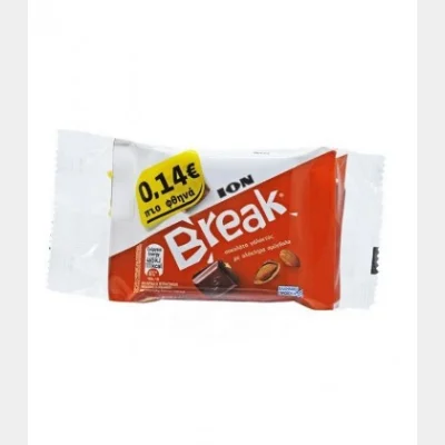 ION CHOCOLATE BREAK ALMOND (40gr) -0,14€ CHEAPER