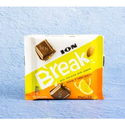 Break Milk Chocolate With Raisins
