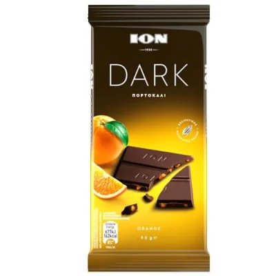 ION DARK CHOCOLATE 90gr. ORANGE No 39283930