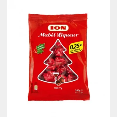 ΙΟΝ MABEL ΣΟΚΟΛΑΤΑΚΙΑ ΛIKEP CHERRY 260gr