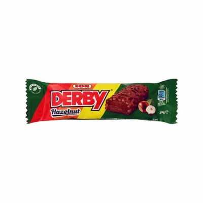 Ion Derby Crisp Rice and Hazelnut 38g ΙΟΝ Σοκολάτα με Φουντούκι 38g