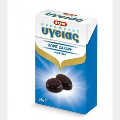 ΙΟΝ ΚΑΡΑΜΕΛΕΣ ΥΓΕΙΑΣ ΧΩΡΙΣ ΖΑΧΑΡΗ 138gr