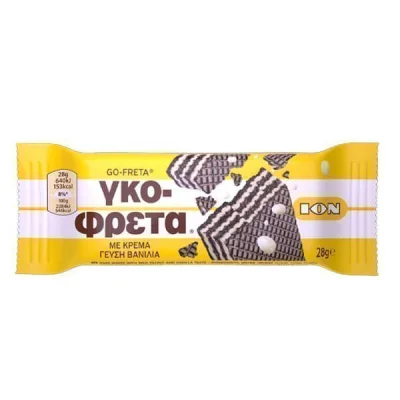 ION GOFRETA CREAM VANILLA 20x28gr. 8007