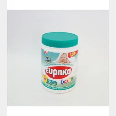 ΕΥΡΗΚΑ BABY ΕΝΙΣΧ.ΠΛΥΣΗΣ ΠΛΥΝΤ.ΒΑΖΟ 400gr -1,50€