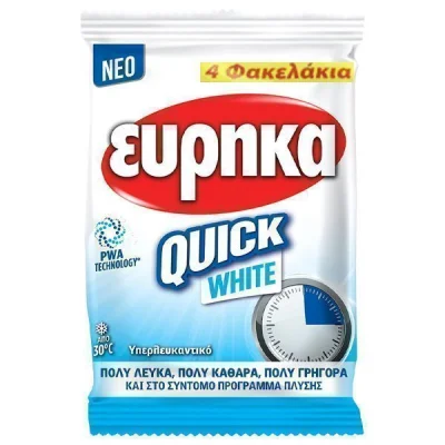 EUREKA POWDER 4x50gr. QUICK WHITE