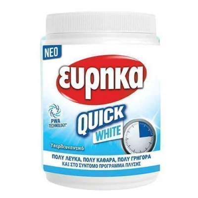 EUREKA QUICK WHITE POWDER 400gr. JAR