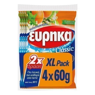 EUREKA WHITENING 4x60gr. ORANGE FLOWER