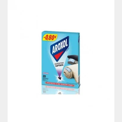 AROXOL MOTH-KILLING PAPERS 20T
