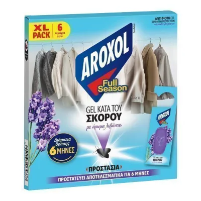 AROXOL SEASON ANTIMOTH GEL 6pcs.