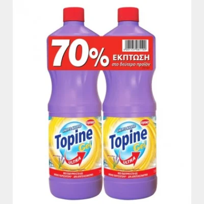 ΕΥΡΗΚΑ TOPINE GEL ΧΛΩΡ.ΛΕΒΑΝΤΑ (250ml) το 2ο -70%
