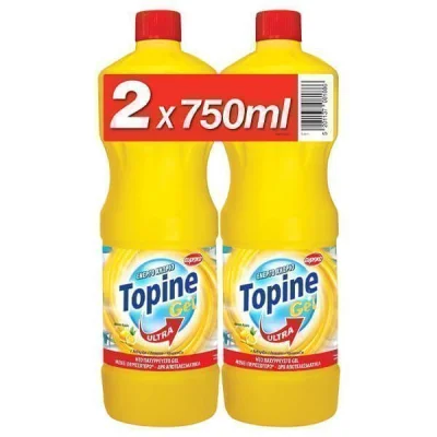 TOPINE GEL CHLORINE LEMON THICK 2x750ml