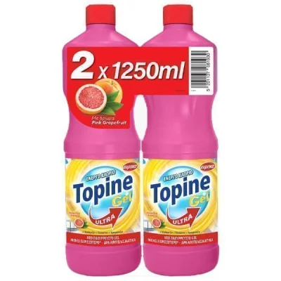 TOPINE THICK CHLORINE 2x1250ml PINK GRAPEFRUIT