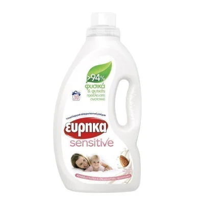 EUREKA SENSITIVE LIQUID DETERGENT 30w 1,5lit