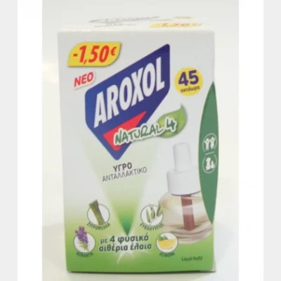 AROXOL LQD ΑΝΤ/ΚΟ NATURAL 4 22,5ml -1,50€