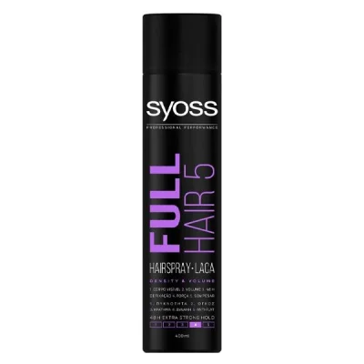 SYOSS HAIR SPRAY 400ml No 4 FULL HAIR 5 PURPLE