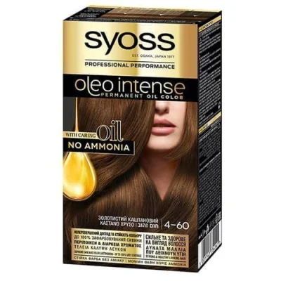 SYOSS COLOR SET OLEO N460 BROWN GOLD