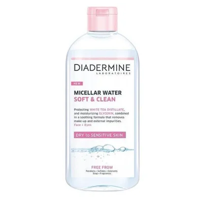 DIADERMINE MICELLAR WATER 400ml SOFT & CLEAN
