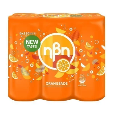 IVI ORANGEADE CARBONATED 6x330ml ORANGE