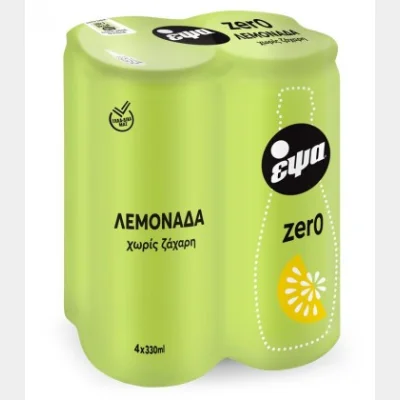 EPSA LEMONADE ZERO 330ml 4pack