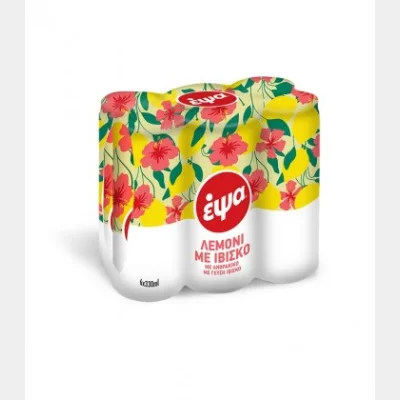 EPSA LEMONADE HIBISCUS BOX WITH CARBONATE 330ml