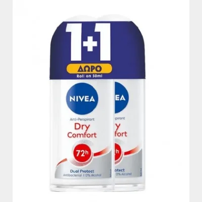 NIVEA DEO ROLL-ON WOMEN. DRY COMFORT 50ml