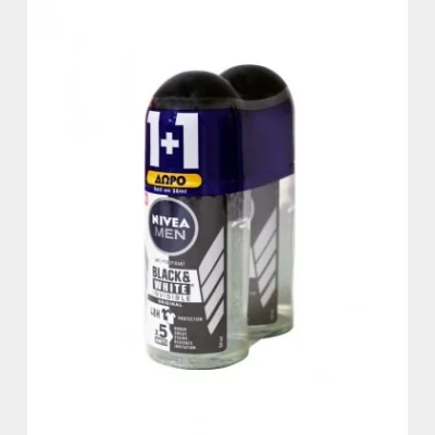 NIVEA DEO ROLL-ON ΑΝΔΡ.BLACK&WHITE INVISIBLE ORIGINAL 50ml