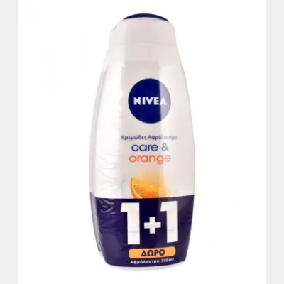 NIVEA ΑΦΡΟΛΟΥΤΡΟ CARE&ORANGE 750ml