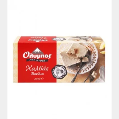 OLYMPOS HALVAS BOWL 400gr. VANILLA