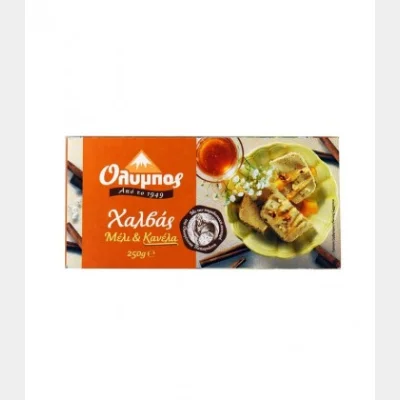 ΟΛΥΜΠΟΣ ΧΑΛΒΑΣ ΜΕΛΙ&ΚΑΝΕΛΛΑ 250gr