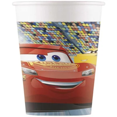 DISNEY Cars 3 Paper Cups 20 cl
