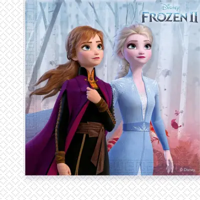 DISNEY Frozen 2 Paper Napkins 33 x 33cm pack of 20
