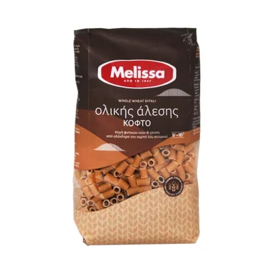 MELISSA whole wheat ditali 500g