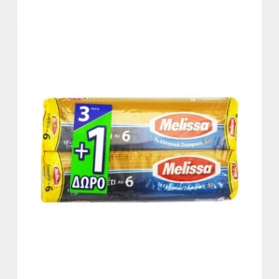 ΜΕΛΙΣΣΑ ΜΑΚΑΡΟΝΙΑ Νο6 3+1 (500gr)