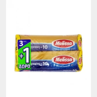 ΜΕΛΙΣΣΑ ΜΑΚΑΡΟΝΙΑ Νο10 3+1 (500gr)