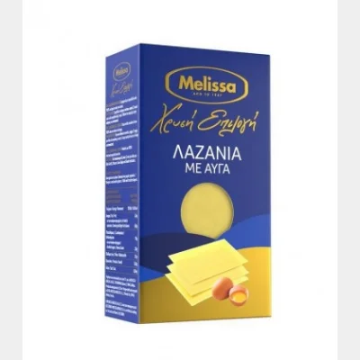 ΜΕΛΙΣΣΑ ΧΡΥΣΗ ΕΠΙΛΟΓΗ ΛΑΖΑΝΙΑ ΜΕ ΑΥΓΑ 500gr