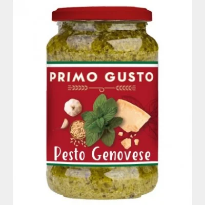 PRIMO GUSTO ΣΑΛΤΣΑ PESTO GENOVESE ΧΩΡΙΣ ΓΛΟΥΤΕΝΗ 190gr