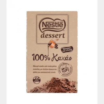 NESTLE DESSERT 100% ΚΑΚΑΟ ΓΙΑ ΡΟΦΗΜΑ 100gr