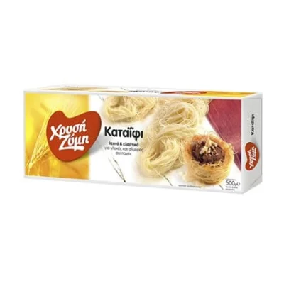 Chrysi Zymi Kataifi 500g Χρυσή Ζύμη Φύλλo Καταΐφι 500g