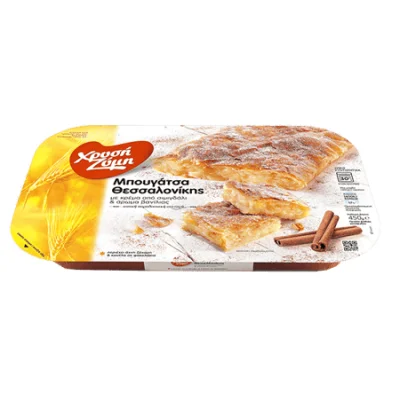 Chrysi Zymi Traditional Thessaloniki Bougatsa Cream 450g Μπουγάτσα Θεσσαλονίκης Κρέμα 450g