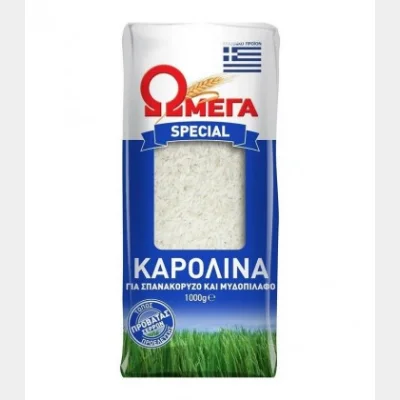 ΩΜΕΓΑ ΡΥΖΙ ΚΑΡΟΛΙΝΑ SPECIAL 1kg