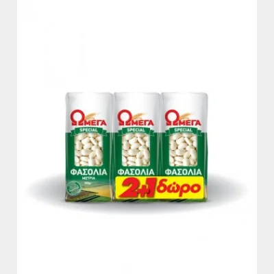 ΩΜΕΓΑ ΦΑΣΟΛΙΑ ΜΕΤΡΙΑ SPECIAL 500gr 2+1