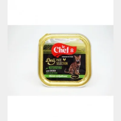 LE CHEF ΓΑΤΟΤΡΟΦΗ ΠΑΤΕ ΚΟΤΟΠΟΥΛΟ 100gr