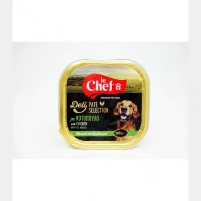LE CHEF ΣΚΥΛΟΤΡΟΦΗ ΠΑΤΕ ΚΟΤΟΠΟΥΛΟ 300gr