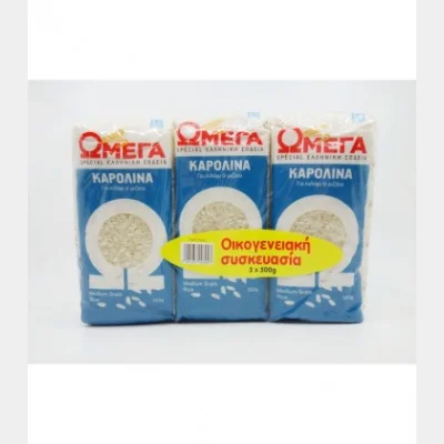 ΩΜΕΓΑ ΡΥΖΙ ΚΑΡΟΛΙΝΑ SPECIAL 500gr
