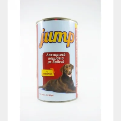 JUMP ΚΟΝΣΕΡΒΑ ΣΚΥΛΟΥ ΒΟΔΙΝΟ 1250gr