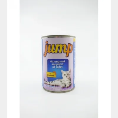 JUMP ΚΟΝΣΕΡΒΑ ΓΑΤΑΣ ΨΑΡΙ 400gr