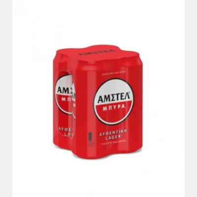 AMSTEL ΜΠΥΡΑ ΚΟΥΤΙ 500ml 4pack