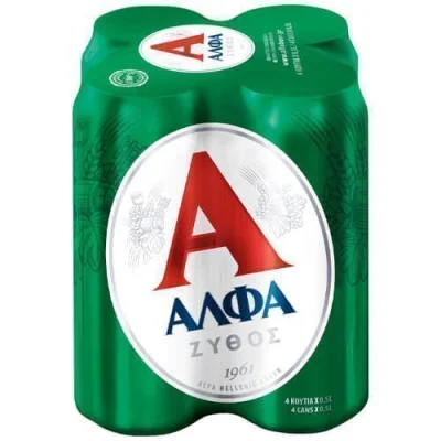 ALFA BEER CAN vol 5% 4x500ml