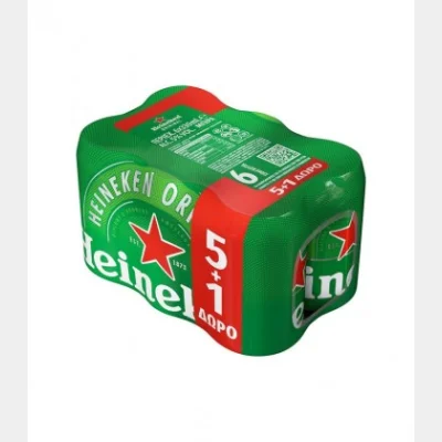 HEINEKEN BEER BOX 330ml 5+1 GIFT
