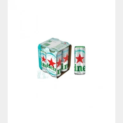 HEINEKEN BEER SILVER BOX 330ml 4pack